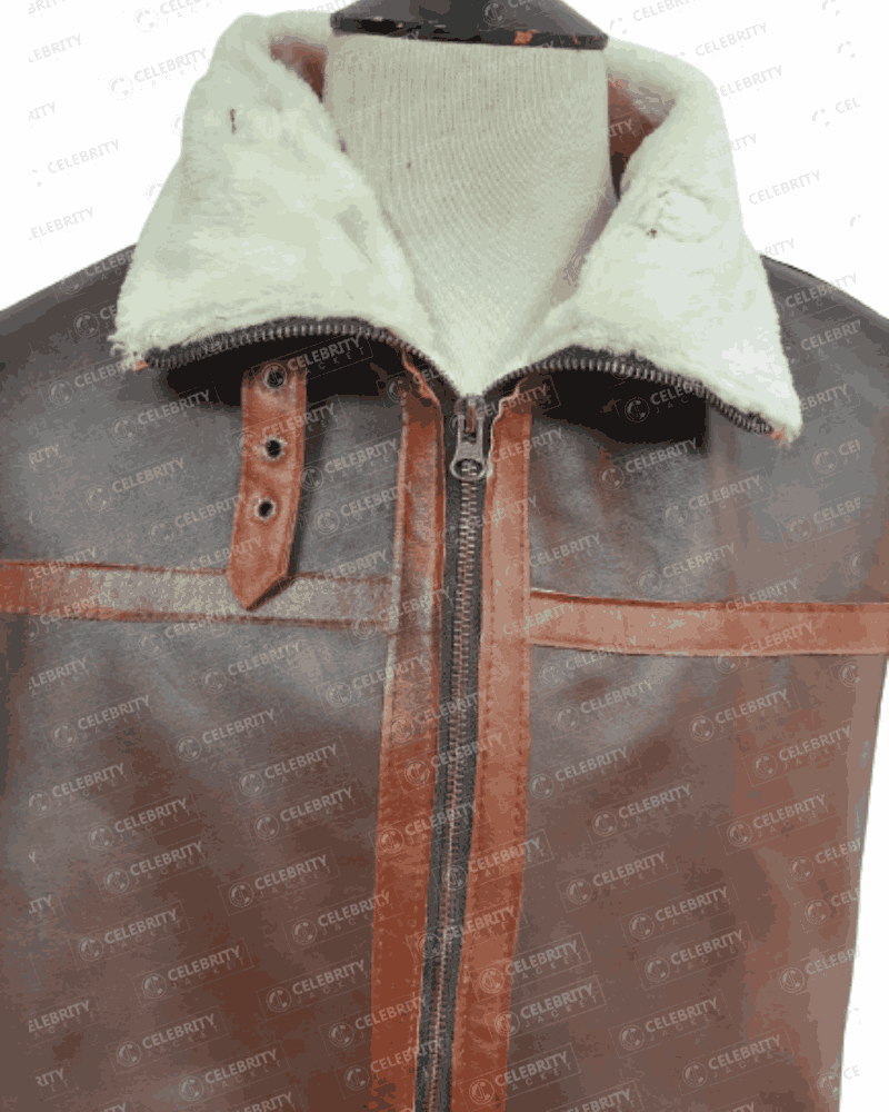 Resident Evil 4 Game Leon S. Kennedy Shearling Cosplay Jacket