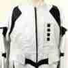 Starwars stormtrooper black and white jacket - front view