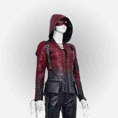Arrow Season 4 Thea Queen Hooded Jacket
