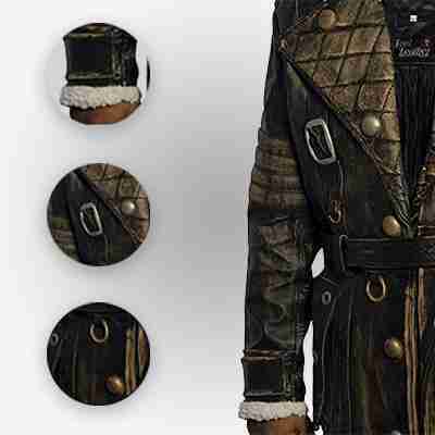 Elder Maxson Fallout 4 Long Battle Leather Jacket