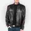 Mass Effect 3 N7 Black Leather Jacket