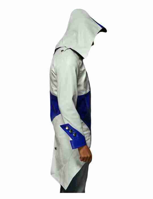 Assassins Creed 3 Blue and White Connor Kenway Jacket