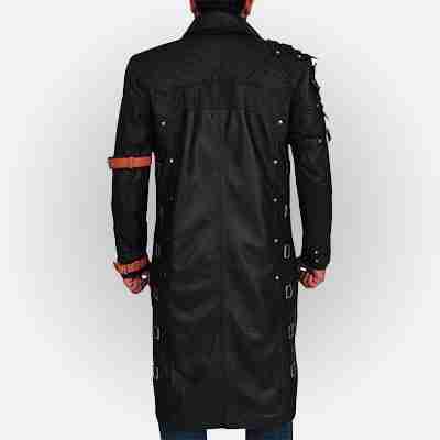 Playerunknown's Battlegrounds Leather Trench Coat