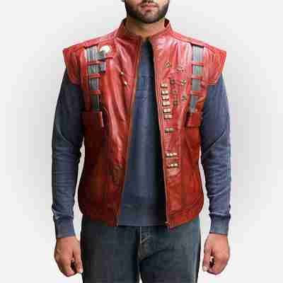 Guardians of the Galaxy Star Lord Leather Vest