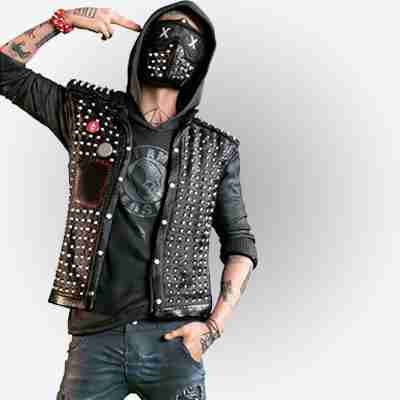 Watch Dogs 2 Wrench Leather Jacket
