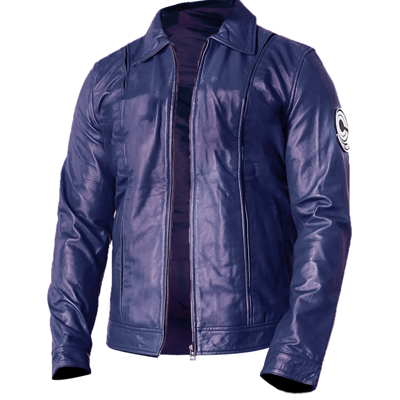 Future Trunks' Capsule Corp leather jacket - front