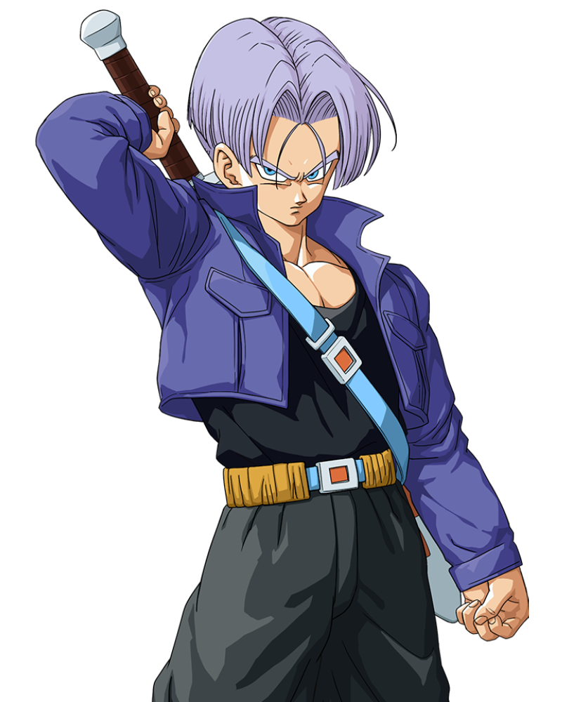 Dragon Ball Z Future Trunks Capsule Corp Blue Leather and Denim Jacket