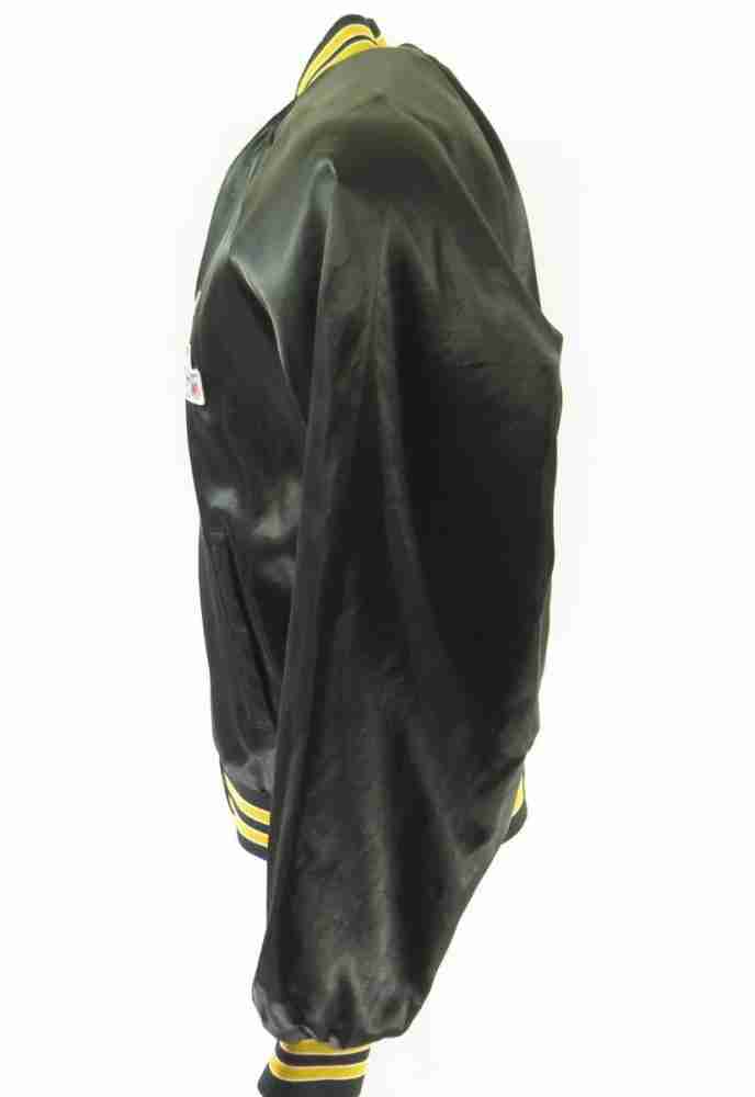 Vintage 80s Pittsburgh Steelers Chalk Line Jacket Mens XL Satin NFL Football