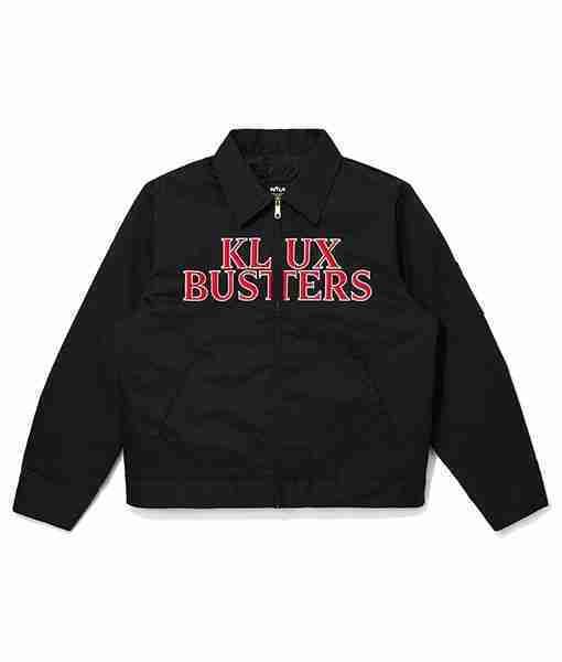 Klux Busters black cotton jacket - front