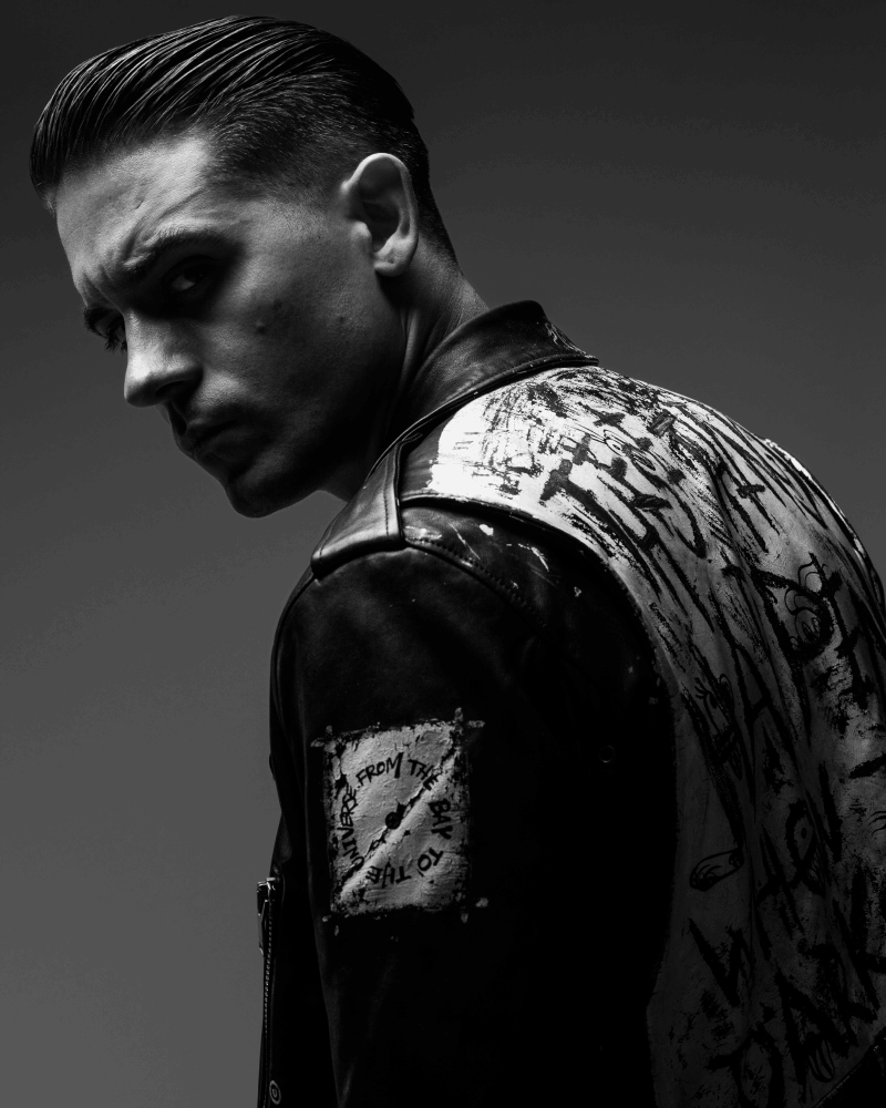 G-Eazy (Gerald Earl Gillum) Rapper's These Things Happen It’s Dark Out Black Leather Jacket