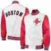Boston Red Sox Legends red and white varsity jacket