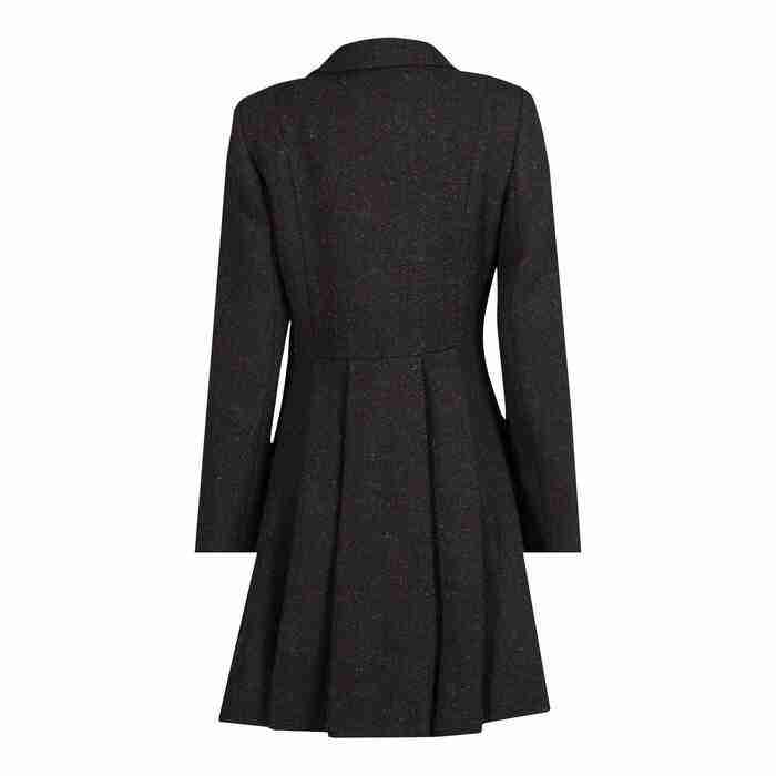 Ladies Long Tweed Coat