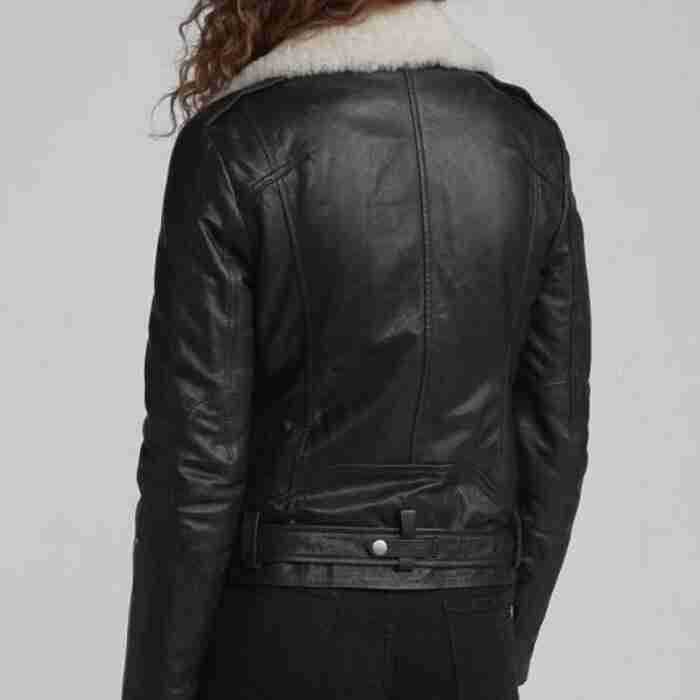 Love Life Sara Yang Motorcycle Leather Jacket