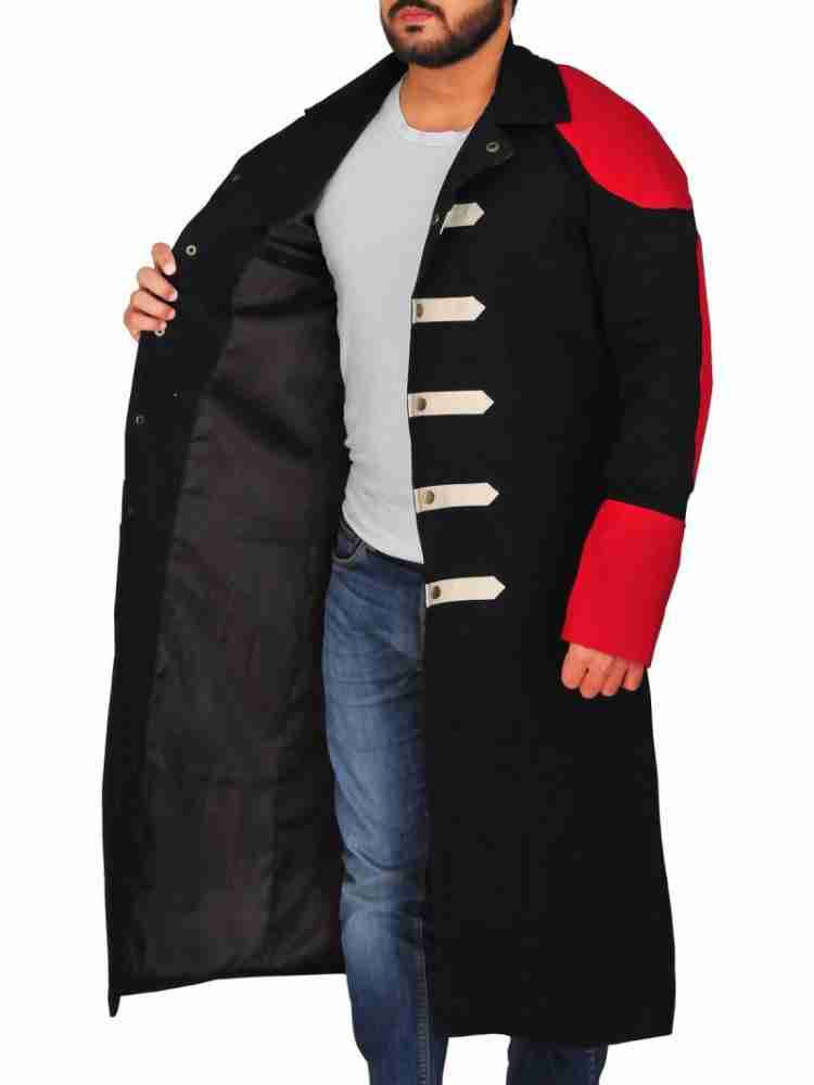 Sting red and black WWE Night Of Champions longcoat interior