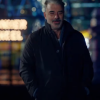 Chris Noth ass William Bishop in The Equalizer 2021 wearing a blue woolen jacket