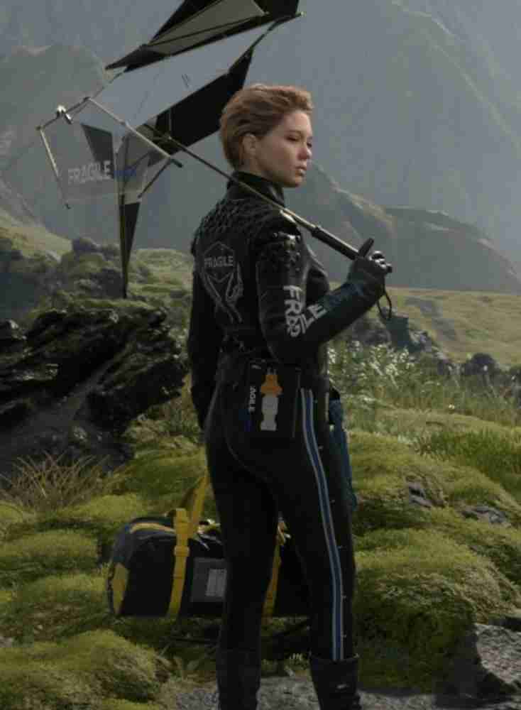 Fragile from Death Stranding played by Lea Seydoux