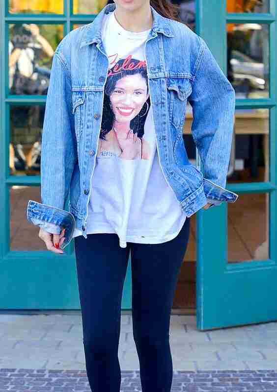 Selena Gomez Casual Blue Denim Jacket For Ladies