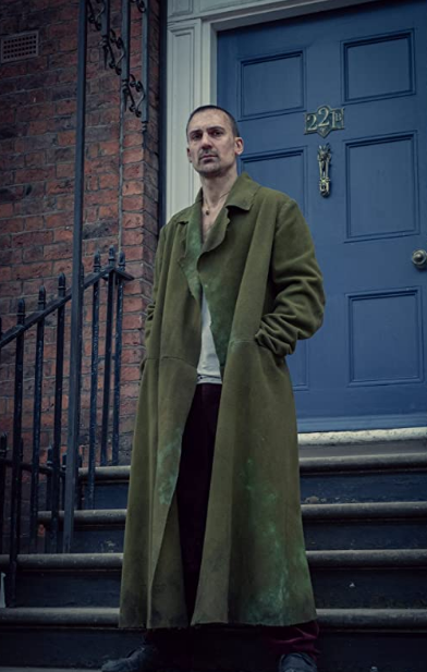 The Irregulars (2021) Henry Lloyd-Hughes Green Coat For Men 
