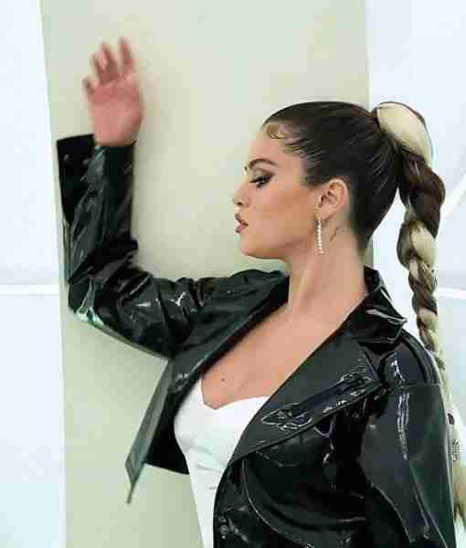 Selena Gomez Look At Her Now Leather Jacket