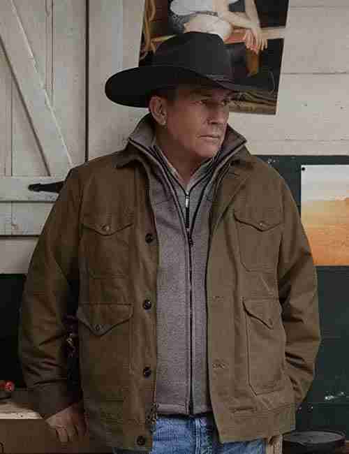 John Dutton Yellowstone S02 Brown Jacket