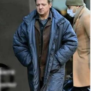 Clint Barton Hawkeye Jeremy Renner Puffer Coat