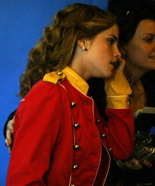 Emma Watson Red Military Jacket - Top Hollywood Celebrity Jackets ...