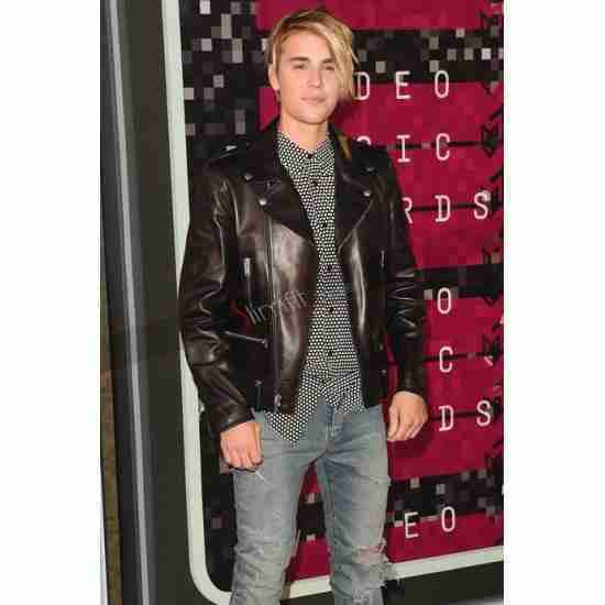 Justin Bieber Motorcycle Leather Jacket