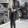 Khloe Kardashian Black Coat