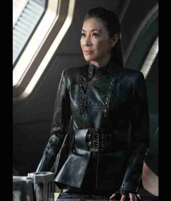Star Trek Discovery S03 Michelle Yeoh Leather Jacket