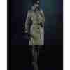 Resident 2 Video Game Ada Wong Double Breasted Trench Coat