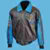 Scooby-Doo Bomber Leather Jacket - front