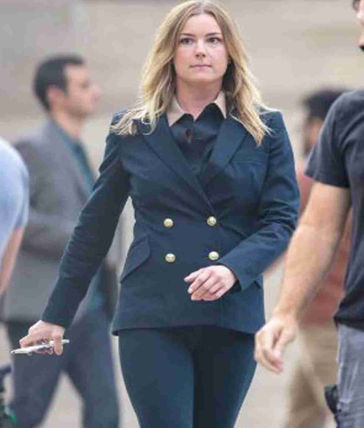 The Falcon and the Winter Soldier Emily VanCamp Coat front