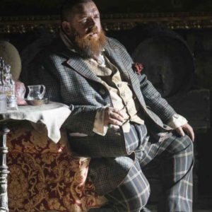 The Nevers Nick Frost Checkered Coat