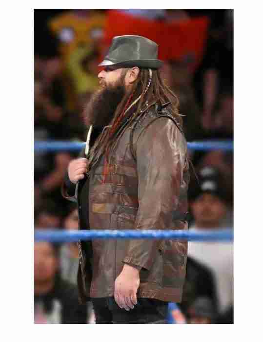 Wwe Bray Wyatt Brown Leather Jacket