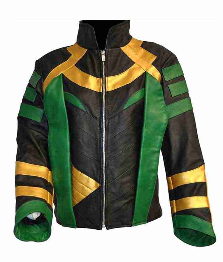 Thor Ragnarok Loki Tom Hiddleston Leather Jacket
