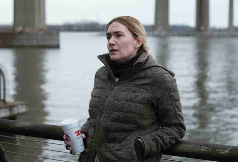 Mare Of Easttown Kate Winslet Gray Cotton Jacket
