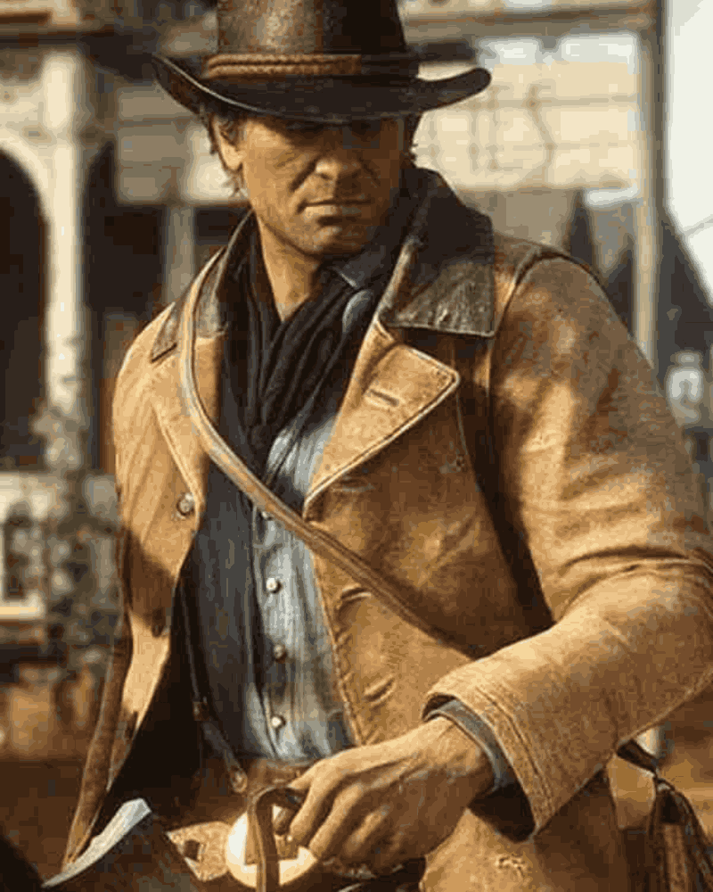 Red Dead Redemption II (Rdr2) Arthur Morgan Yellow Leather Jacket
