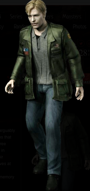 James Sunderland Video Game Silent Hill 2 Green Jacket