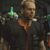 Bruce Willis as Korben Dallas in the movie The Fifth Element