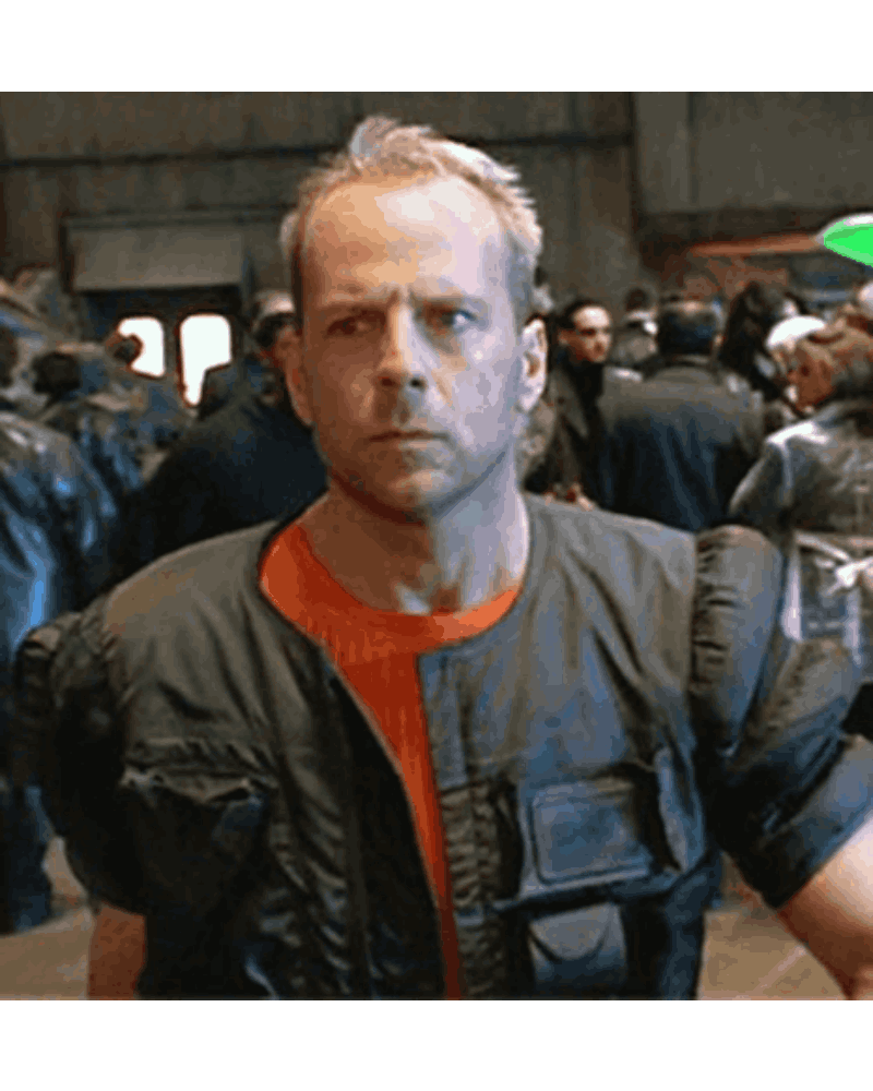 Bruce Willis The Fifth Element Korben Dallas Jacket