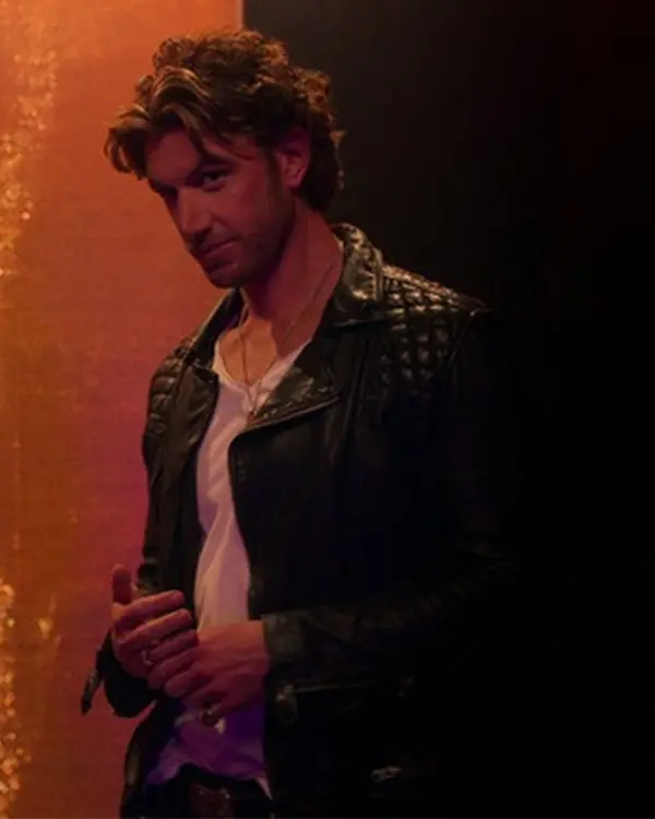 Adam Demos Sex/Life 2021 Brad Simon Leather Jacket