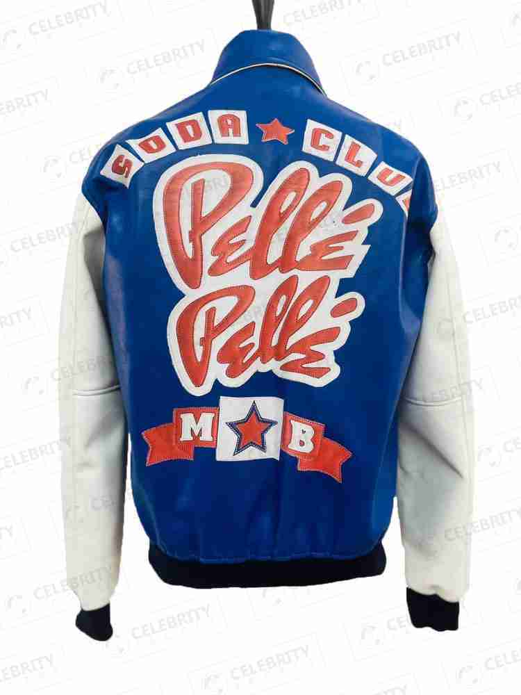 Pelle Pelle Soda Club Blue Leather Jacket