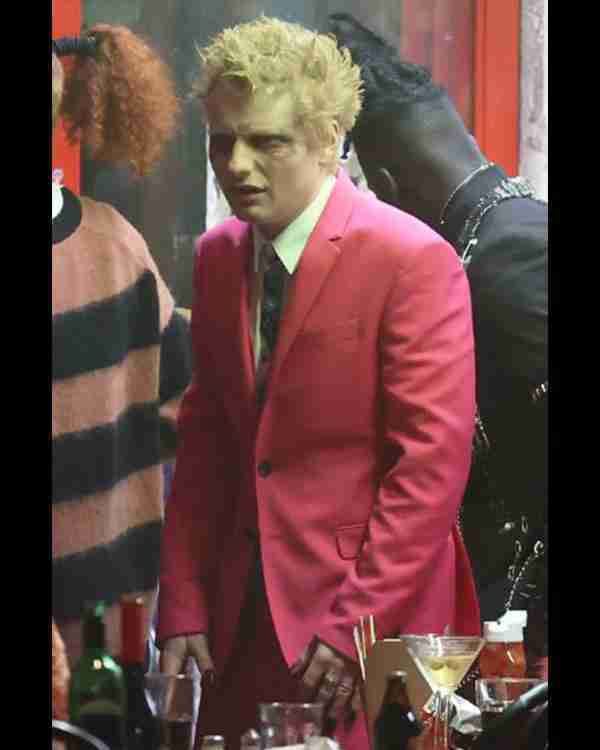 Ed Sheeran Bad Habits Pink Suit