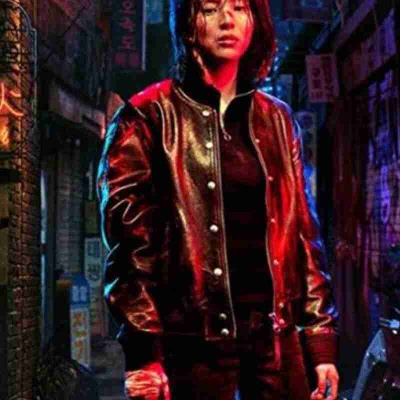 My Name Han So-hee Leather Jacket