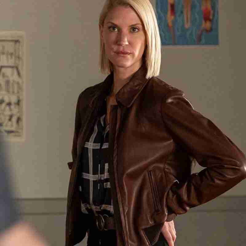 Mysteries Lauren Lee Smith Leather Jacket