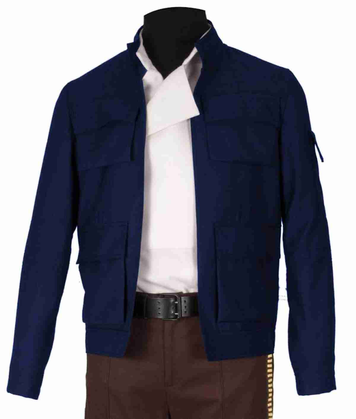 Back Bespin Han Solo Blue Jacket