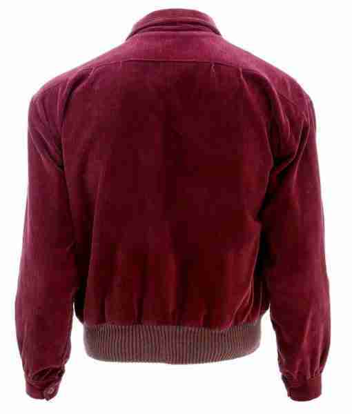 Back view of the red jacket from The Shining worn by Jack Nicholson