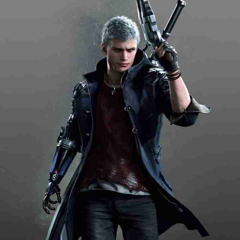 Devil May Cry 5 Video Game Nero Blue Coat