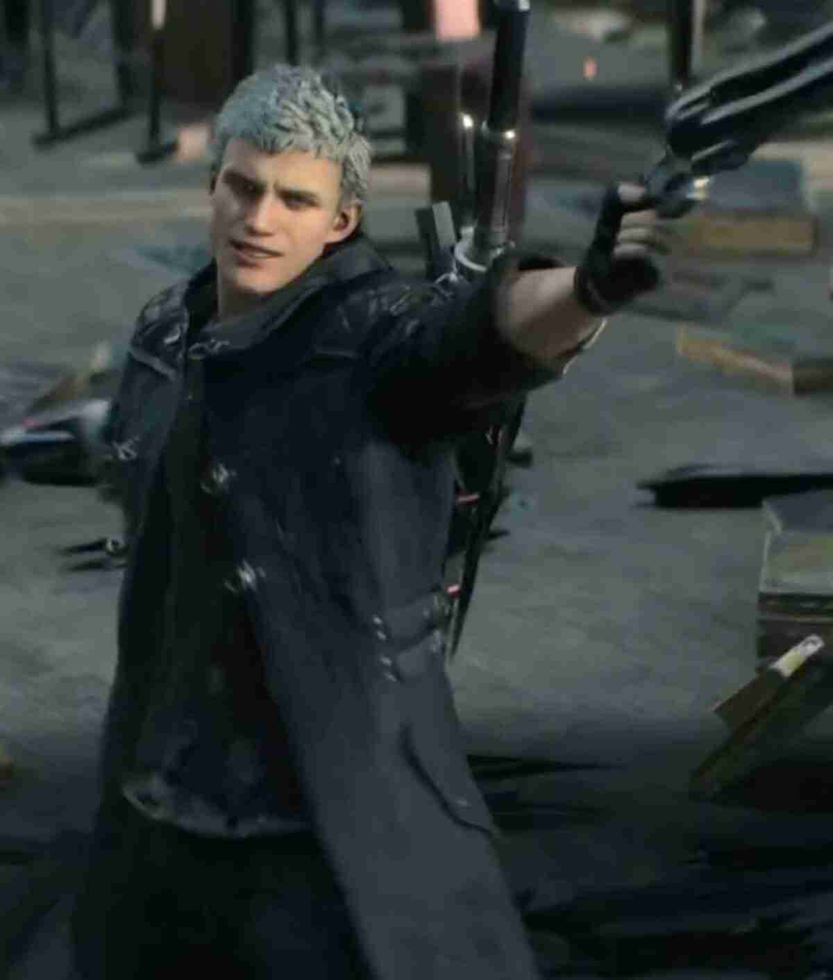 Devil May Cry 5 Video Game Nero Blue Coat