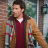 Candy Coated Christmas Aaron O'Connell light brown jacket